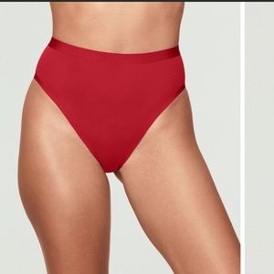 cuup high waisted underwear cerise 4lg mesh